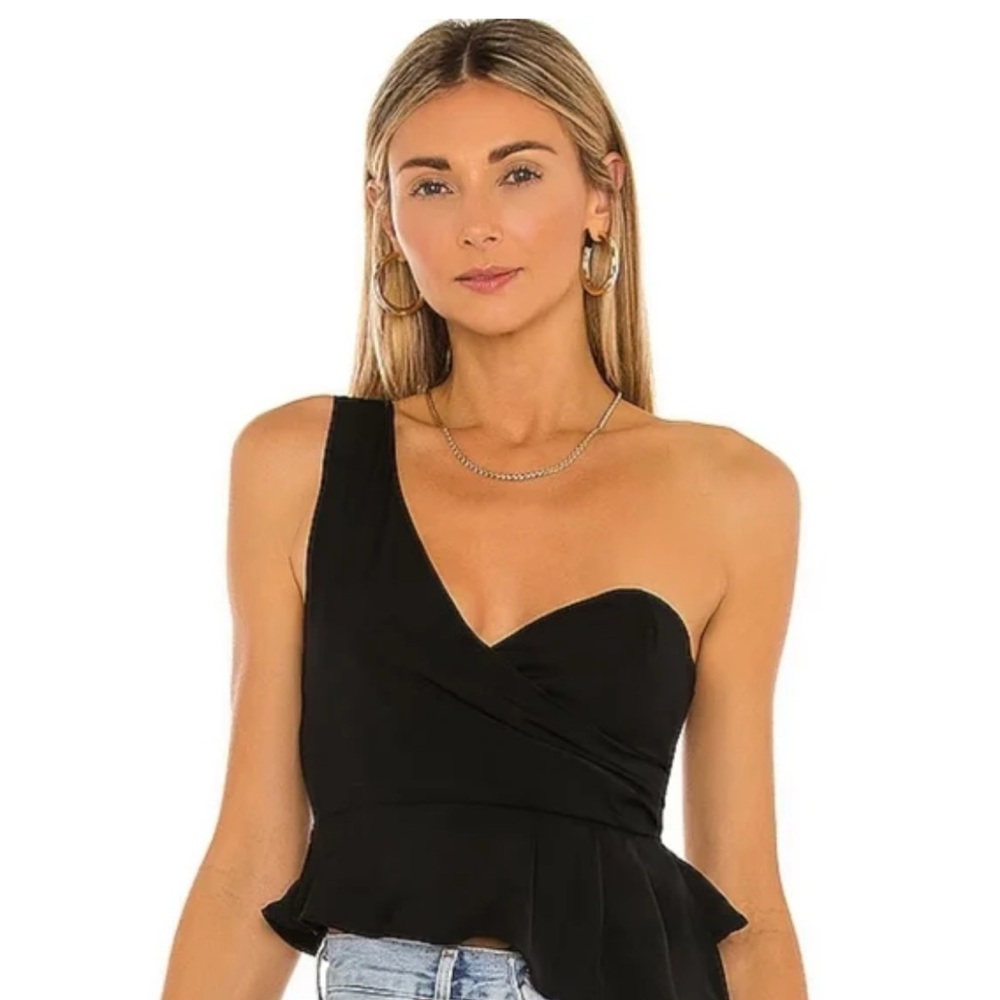 Superdown karlie one shoulder top